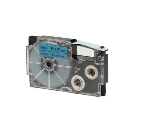 Nastro 9 mm x 8 mt nero blu - 10942