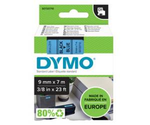 Nastro D1 standard 409160,9 mm x 7 mt PL nero blu - 10923