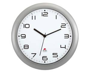 Orologio da parete Hornew diametro 30 cm grigio metal Alba HORNEW M - 11373