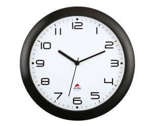 Orologio da parete Hornew diametro 30 cm nero Alba HORNEW N - 10056