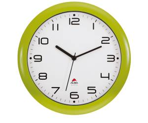 Orologio da parete Hornew diametro 30 cm verde - 11376