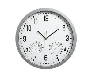 Orologio da parete Weather Station diametro 35 cm bianco Lebez 3217 - 10039
