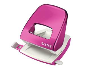 Perforatore 5008 New NeXXt WOW passo 8 cm max 30 fogli 2 fori fucsia metallizzato - 10419