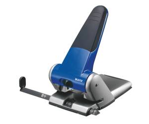 Perforatore 5180 passo 8 cm max 65 fogli 2 fori blu - 10410
