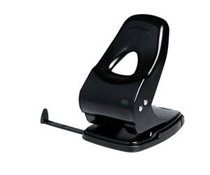 Perforatore 860 max 60 fogli 2 fori passo 8 cm nero - 10423