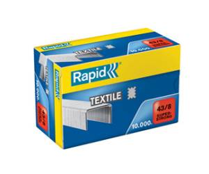 Punti Super Strong Textile 43,8 acciaio zincato per tessuti metallo - 10691