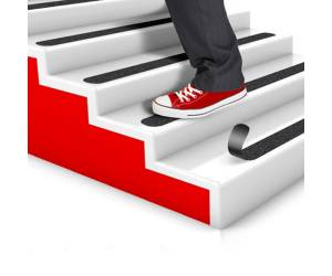 Rotolo adesivo SafetyWalk antiscivolo 19 mm x 18,2 mt nero - 11397