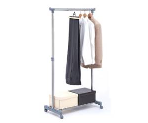 Stender appendiabiti AC9001 con portaoggetti 87 cm - 11440