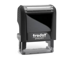 Timbro Original Printy 4,0,4911 personalizzabile 38 x 14 mm 4 righe autoinchiostrante - 10494