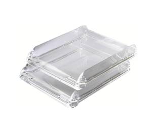 Vaschetta portacorrispondenza Nimbus 26,8 x 5,5 x 33 cm cristallo trasparente - 9176