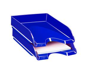 Vaschetta portacorrispondenza Pro Gloss 34,8 x 25,7 x 6,6 cm blu oceano - 9162