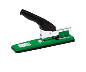 Cucitrice da tavolo - alti spessori - capacita' massima 100 fogli - verde - Lebez - 6666 - 8007509066669 - DMwebShop