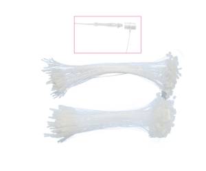 Fili manuali di sicurezza - 22,5 cm - trasparente - conf. 1000 pezzi - Lebez - 5266 - 8007509041239 - DMwebShop