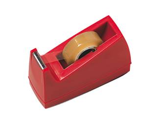 Dispenser per nastro adesivo - 33 mt - rosso - Lebez - 72-R - 8007509059814 - DMwebShop