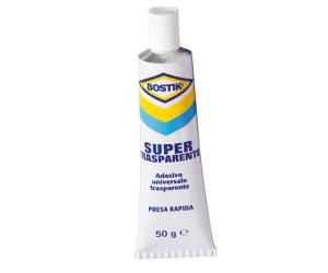 Adesivo Supertrasparente universale - 50 gr - trasparente - Bostik - D2335 - 6315229 - 8710439282558 - DMwebShop