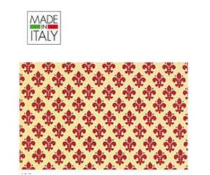 Rotolo Cartarivesto Rex Taco - 49 x 300 cm - adesivo - lavabile - giglio rosso - Rex Sadoch - T33Y3-419 - 8006715002201 - DMwebShop