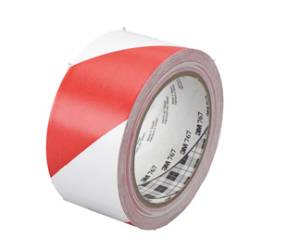 Nastro adesivo vinilico 767 - 50 mm x 33 mt - bianco-rosso - Scotch - 7100015266 - 50021200456874 - DMwebShop