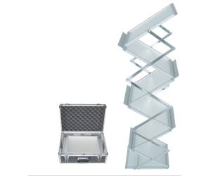 Portadepliant ripiegabile Zac - 5 ripiani A4 - Studio T - 1003213 - 8033162460933 - DMwebShop