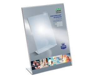 Portadepliant - materiale acrilico - 21 x 30 cm - Lebez - 7098 - 8007509036228 - DMwebShop