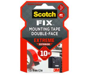 Nastro biadesivo FIX Extreme - 19 mm x 1,5 mt - grigio - Scotch - 7100272781 - 4046719732241 - DMwebShop