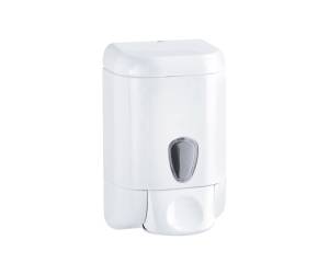 Dispenser da muro Prestige per sapone liquido - capacita' 1 lt - bianco-azzurro trasparente - Mar Plast - A61511WIN - 8020090010002 - DMwebShop