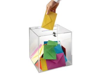 Teca con serratura Mr Acrylic - 25 x 25 x 25 cm - trasparente - Tecnostyl - ACR603 - 8010026009859 - DMwebShop