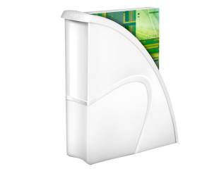 PortarivistePro Gloss - 26,5 x 31 cm - dorso 8 cm - bianco artico - Cep - 1006740021 - 3462156740020 - DMwebShop