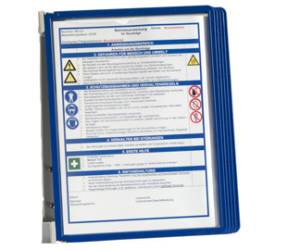 Leggio da parete Vario Wall 5 - 5 pannelli Sherpa inclusi - blu - Durable - 5551-07 - 4005546506494 - DMwebShop