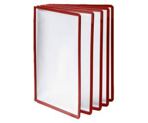 Pannelli di ricambio Sherpa per leggii Vario - rosso - conf. 5 pezzi - Durable - 5606-03 - 4005546521428 - DMwebShop