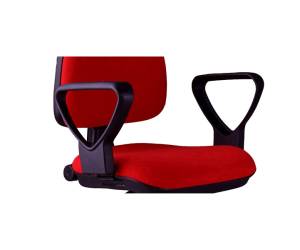 Coppia braccioli per sedia operativa A41B - nylon - nero - Unisit - ACCBRTHF2 - 8050043740717 - DMwebShop