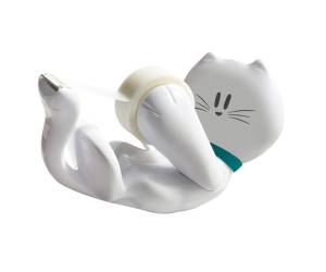 Dispenser Kitty - 1 rotolo Magic 810 19 mm x 7,5 mt - incluso - bianco - Scotch - 7100023949 - 4046719869688 - DMwebShop