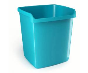 Cestino gettacarte Mydesk - altezza 32,3 cm - 15 lt - turchese - Arda - 8116TU - 8003438014955 - DMwebShop