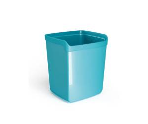 Bicchiere portapenne Mydesk - 8,7 x 7,4 x 10 cm - turchese - Arda - 8111TU - 8003438015037 - DMwebShop