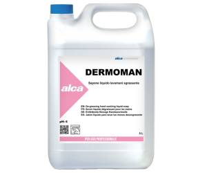 Sapone liquido Dermoman - fiorito - sporco medio - tanica da 5 lt - Alca - ALC578 - 8032937571089 - DMwebShop