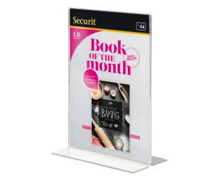 Display Porta Menu' a T - 21 x 29,7cm - A4 - Securit - PFT-ACV-A4 - 8719075280829 - DMwebShop