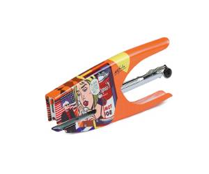 Cucitrice a pinza Pop Art - punti 6/4 - Pop Fantasy - acciaio cromato - Iternet - 0085 - 8028422500856 - DMwebShop