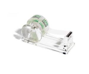 Dispenser per nastro adesivo - acrilico - trasparente - Lebez - 80421 - 8007509071236 - DMwebShop