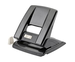 Perforatore - passo 8 cm - massimo 30 fogli - 2 fori - nero - Kartia - Iternet - 2046N - 8028422320461 - DMwebShop