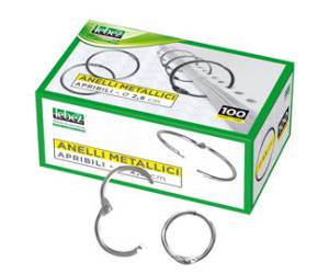 Anelli metallici 2,8 cm per rilegatura - 12769