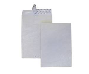 Busta a sacco Postyvek strip adesivo 22,9 x 32,4 cm 55 gr tyvek bianco - 13071