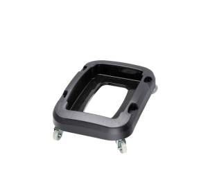 Carrello a 4 ruote per contenitore Office 32,5x47x15 cm nero - 12858