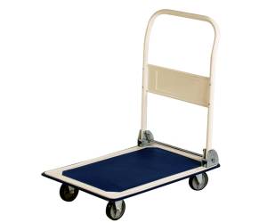 Carrello portatutto PZS150 pieghevole 74 x 48 x 83 cm portata massima 150 kg Bianco Blu - 13121