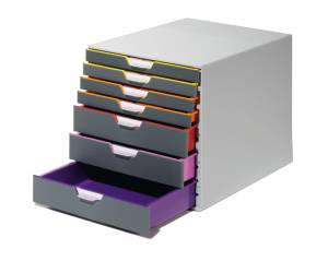Cassettiera Varicolor 28 x 35,6 x 29,2 cm 7 cassetti - 12458