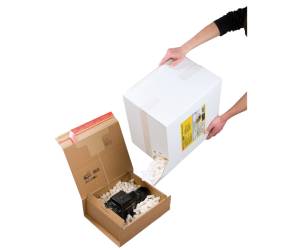 Chips per imballaggi polistirolo scatola da 540 gr 45 lt - 13202