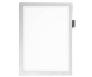 Cornice adesiva Duraframe Note pannello magnetico A4 21 x 29,7 cm argento - 13314