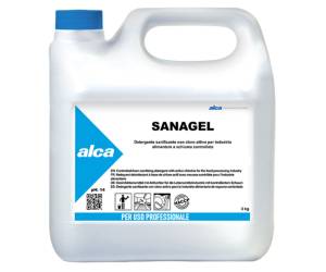 Detergente sanificante Sanagel Tanica da 3 kg - 12820