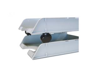 Distanziali per vaschette portacorrispondenza TR25310 nero set da 4 pezzi - 11611