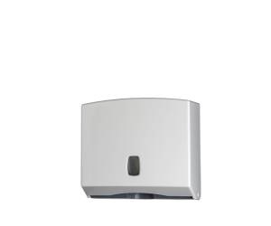 Distributore asciugamani piegati C Z M Basica 25x9,2x22 cm bianco grigio - 12904