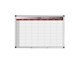 Planner magnetico settimanale 90 x 60 cm silver - 12243
