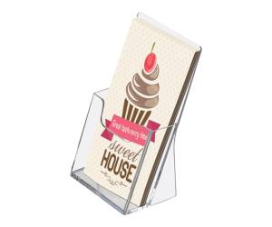 Portadepliant da banco 1 tasca 1-3 A4 12 x 20 x 9 cm - 13408